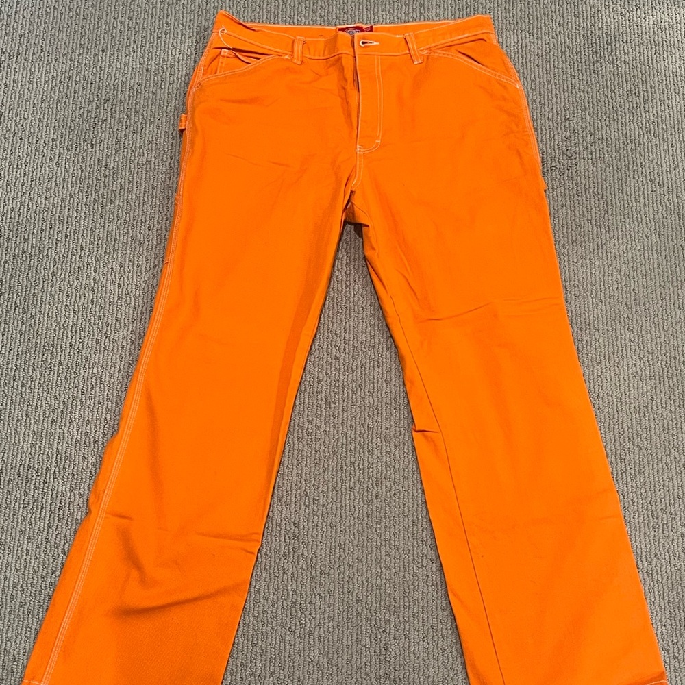Dickies Women’s Vibrant Orange Cargo Pants